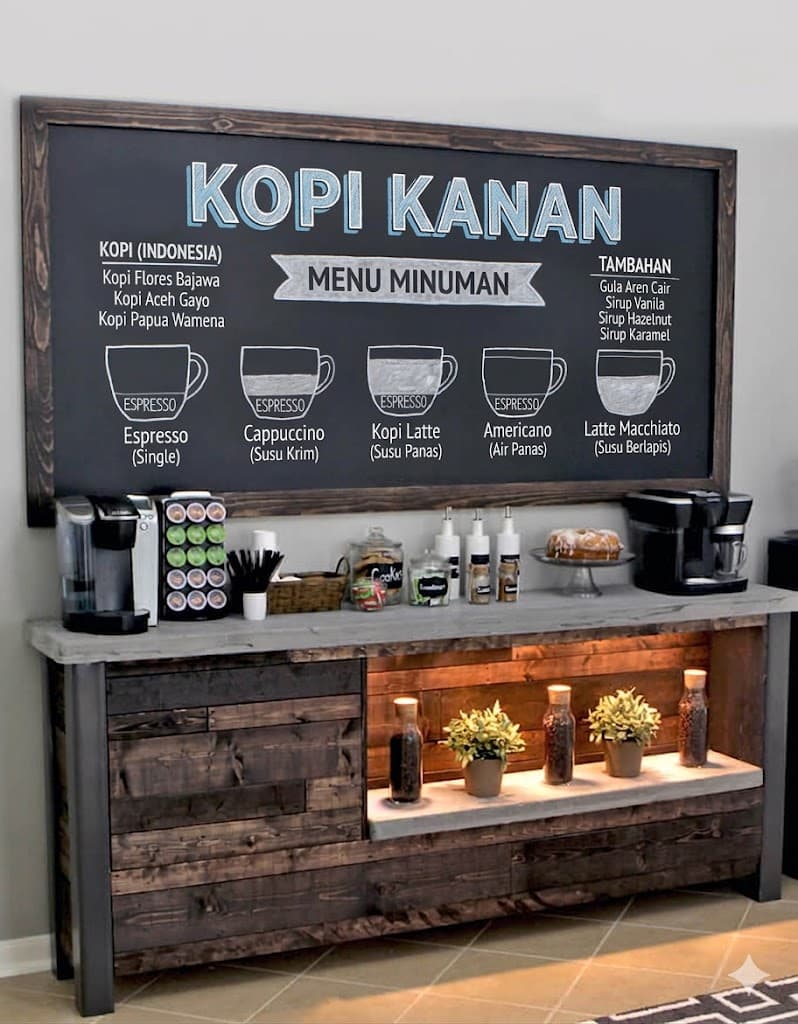 Barista pouring a beautiful latte with fresh roasted beans in the background